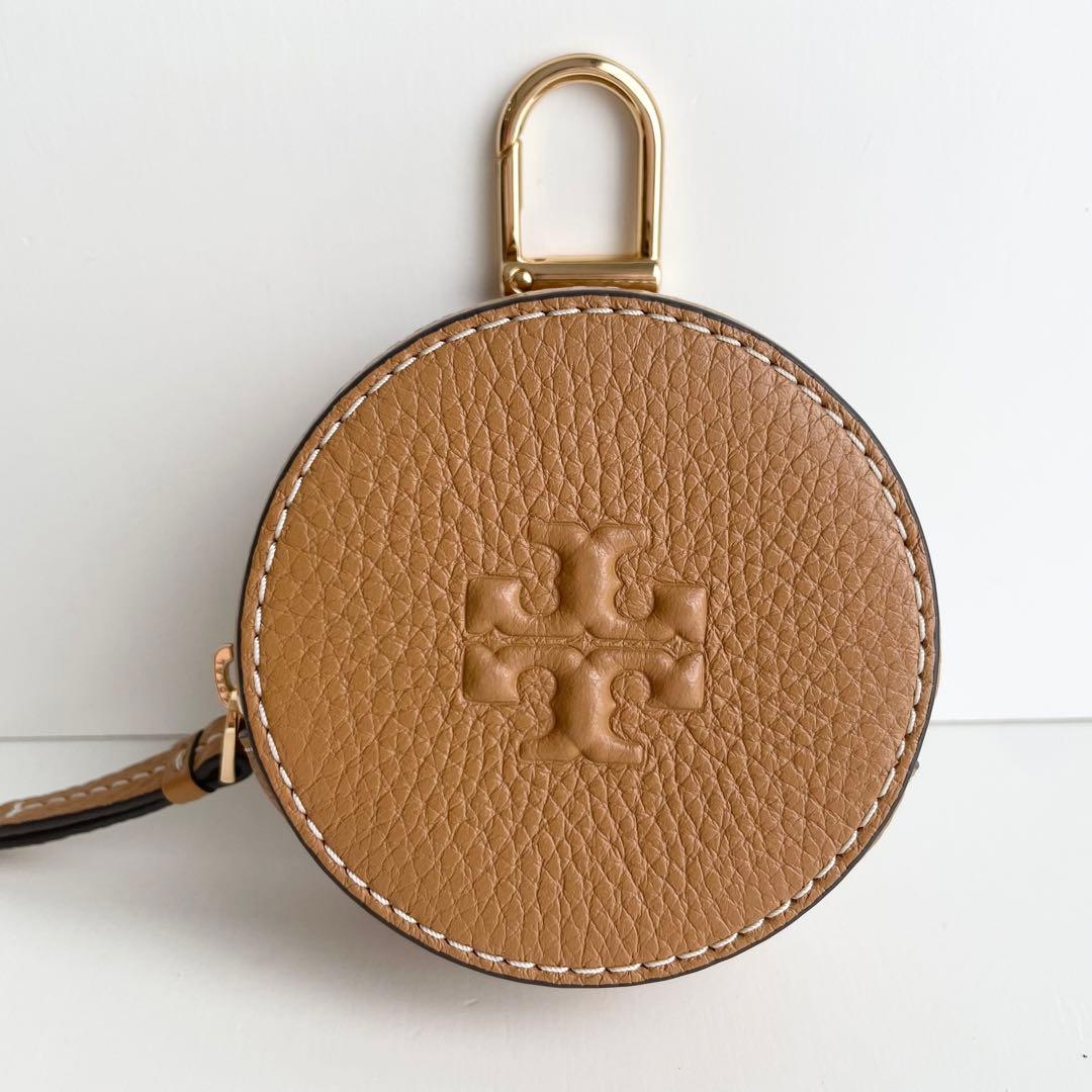 トリーバーチ キーホルダー ポーチ 小物入れ レザー ロゴ テア 新品