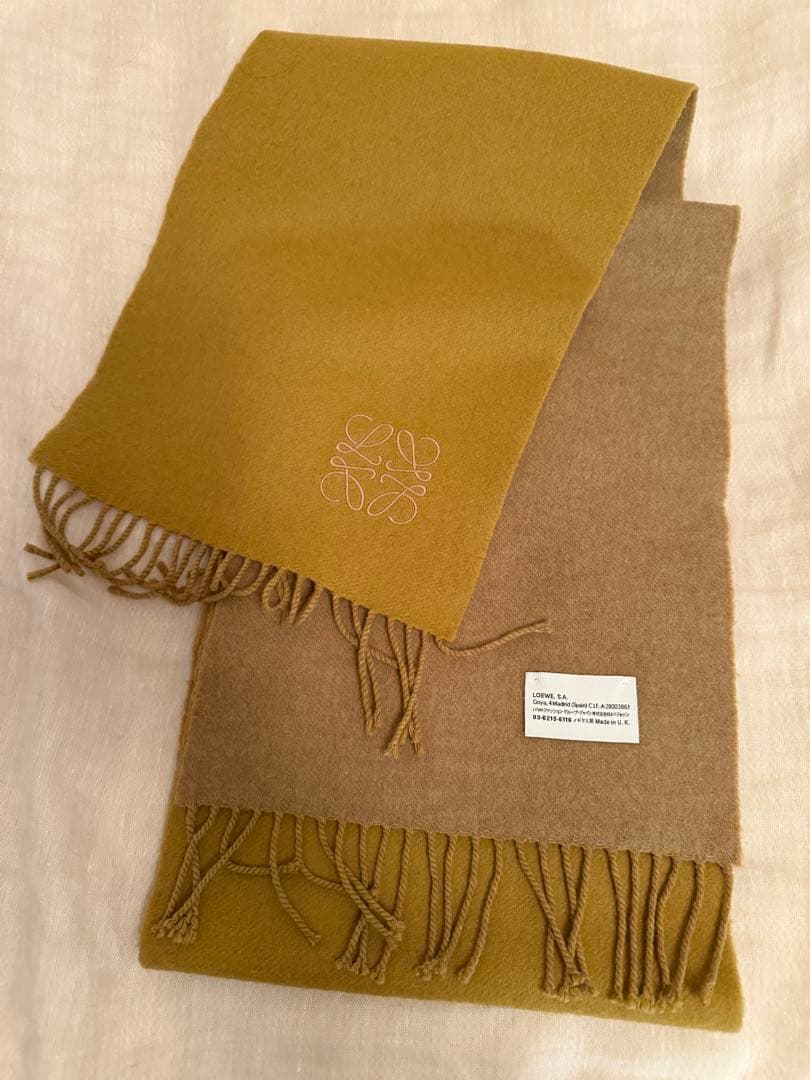 ロエベのマフラー　正規品　リバーシブル