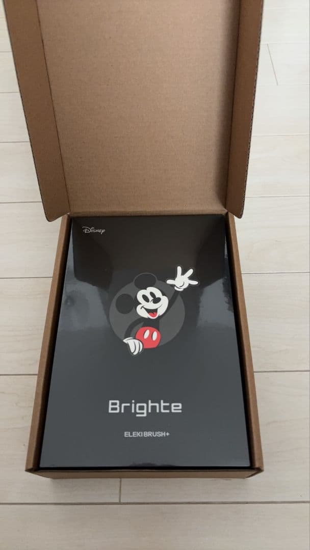 新品　Bright　 エレキブラシ 限定　ミッキーマウスデザイン