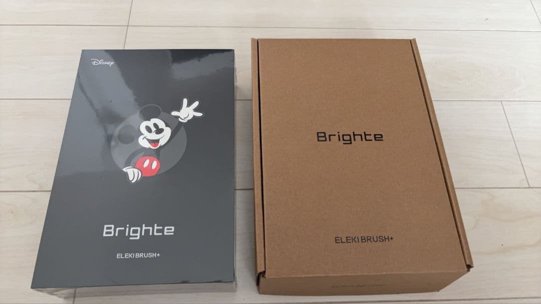 新品　Bright　 エレキブラシ 限定　ミッキーマウスデザイン
