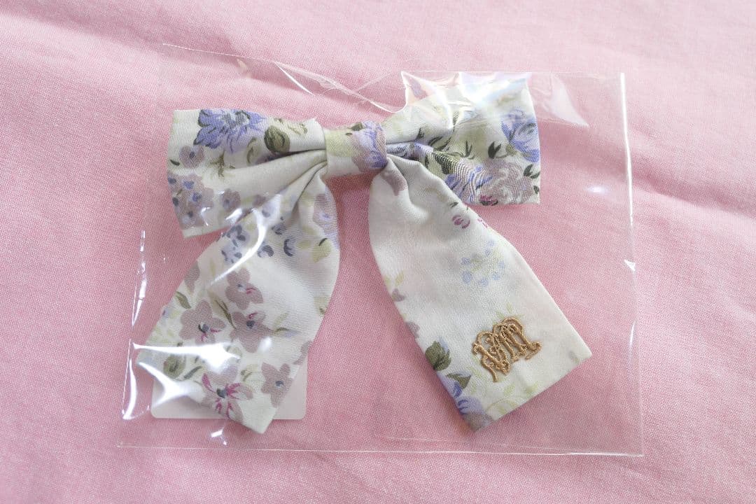 タグ付き新品 ロココブーケ・アルカンシェルティアードロングドレス＆リボンクリップ