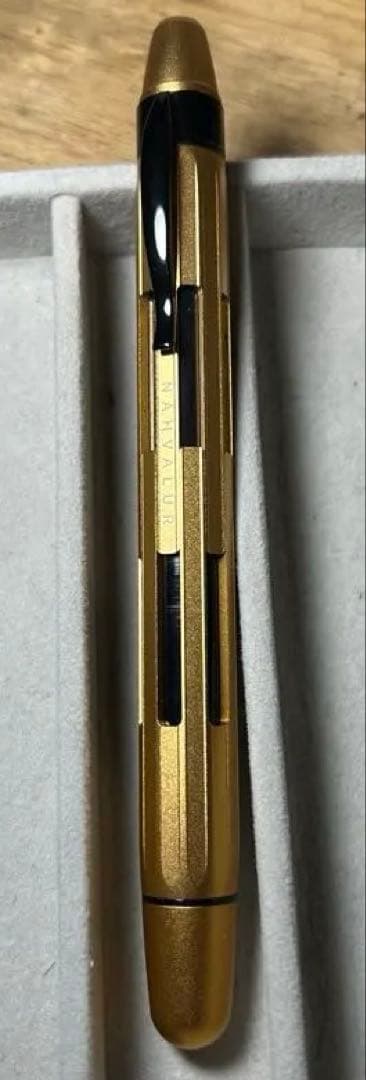 ナーバル Electrum　キャップレス万年筆