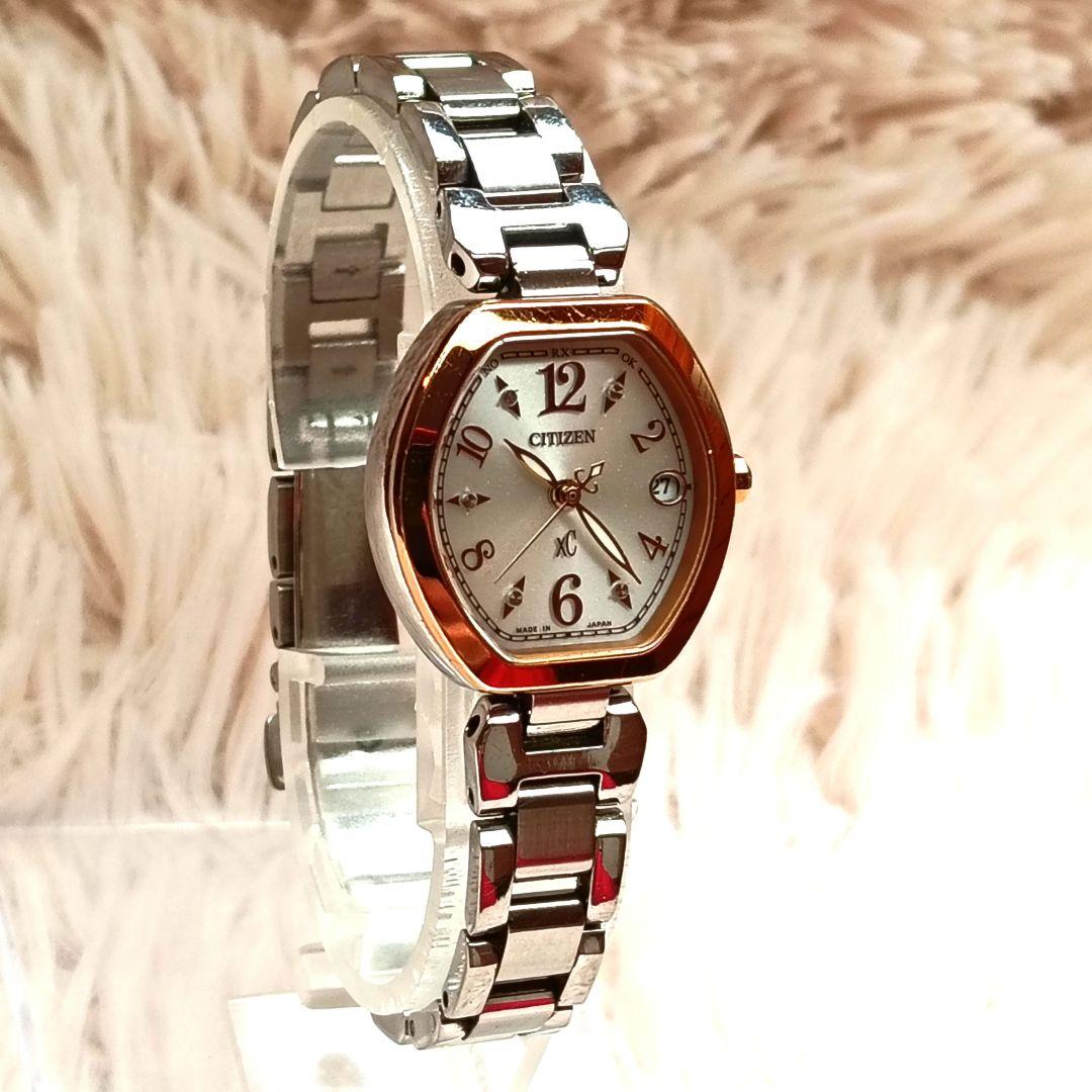 ★稼動品★ クロスシー xC シチズン CITIZEN ゴールド 電波ソーラー