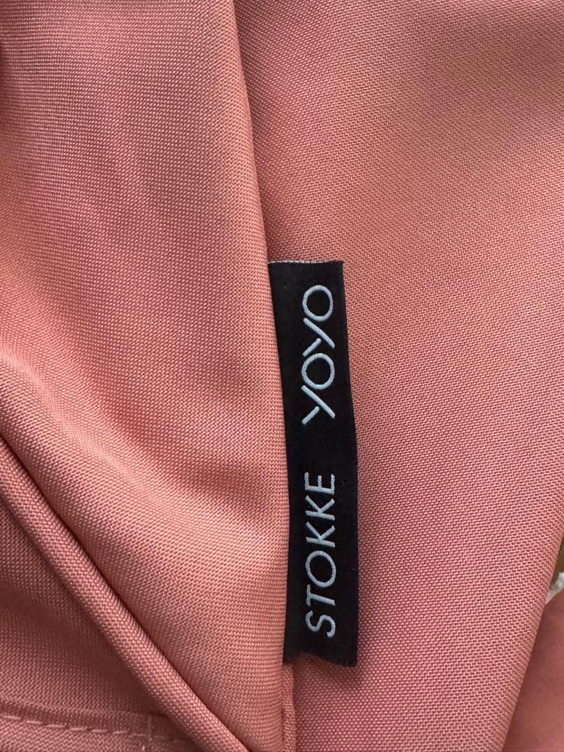 【新品・美品】ストッケ YOYO のニューボーンパック＆レインカバーピンク