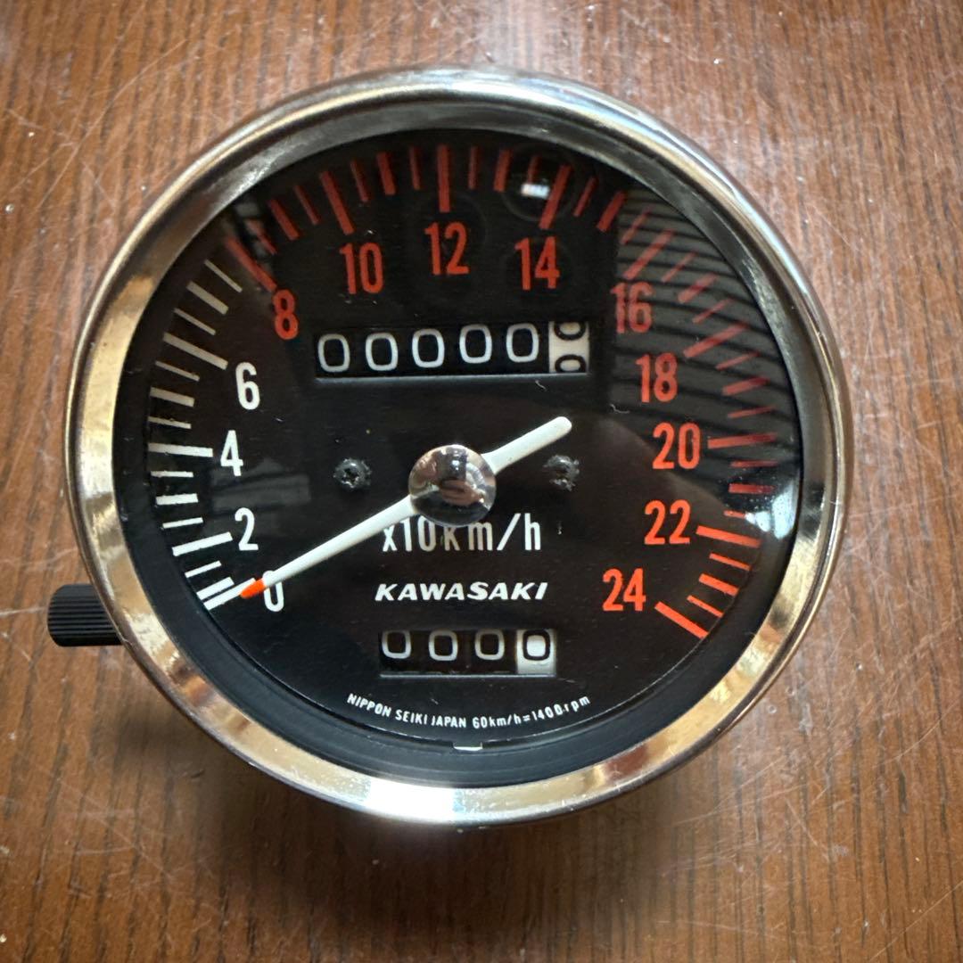 t*様 KAWASAKI スピードメーター