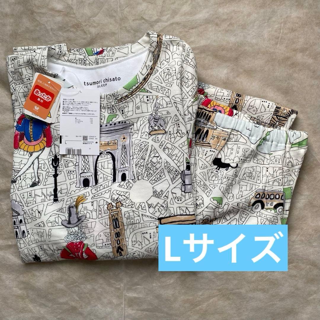 ワコール　ツモリチサトスリープ　パジャマ　Lサイズ UDW450 IV