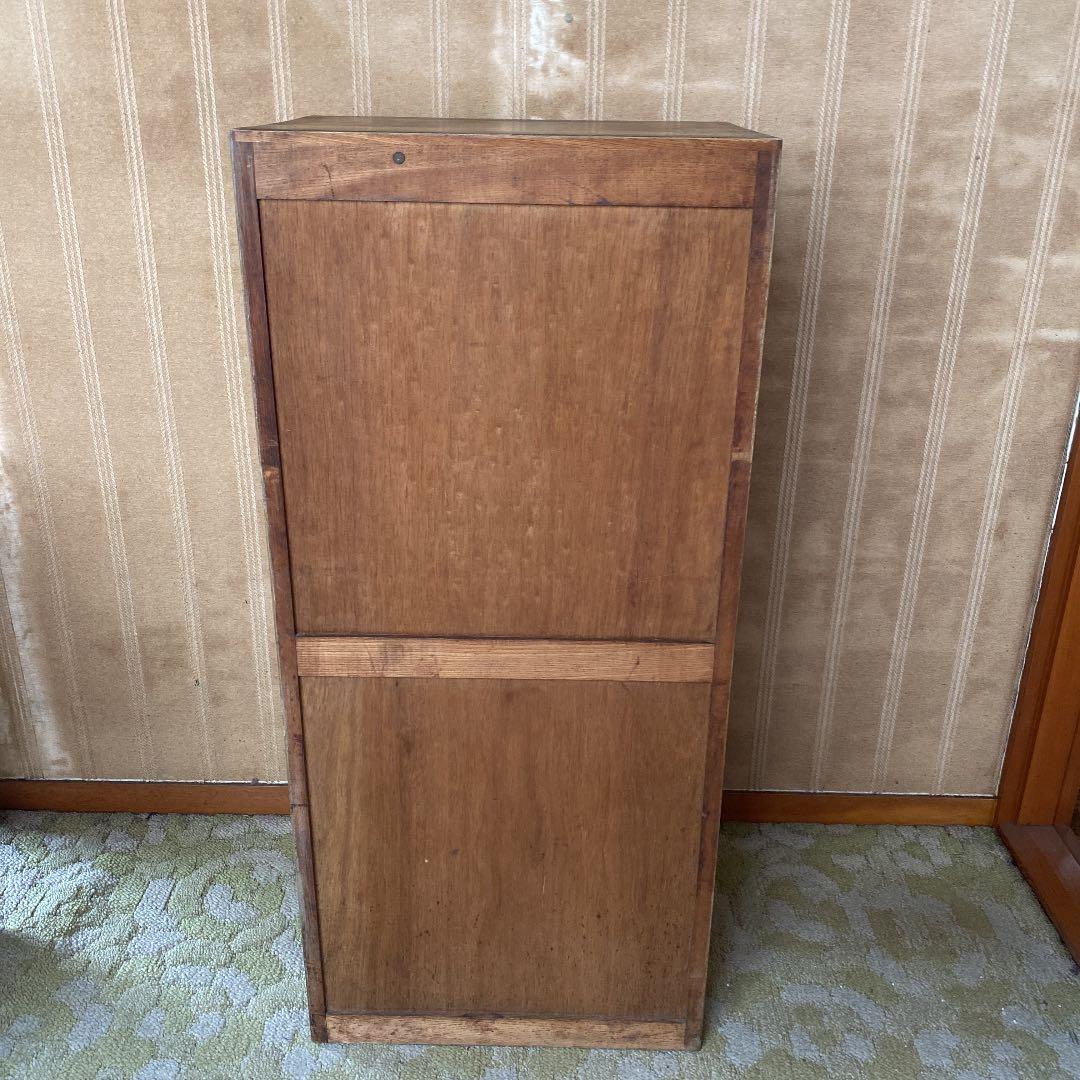 アンティーク　レトロ 引出し　収納棚9段