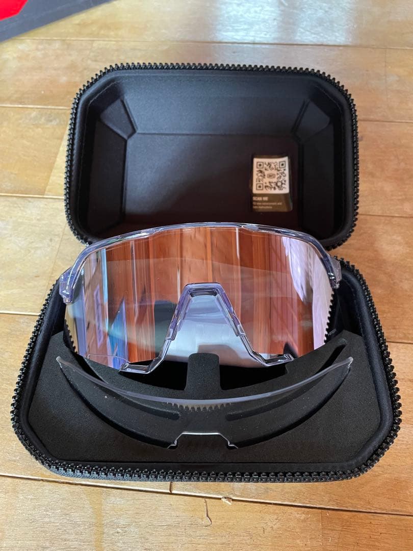 新品100% ヒャクパーセント S3 ラベンダー サングラス 野球 マラソン