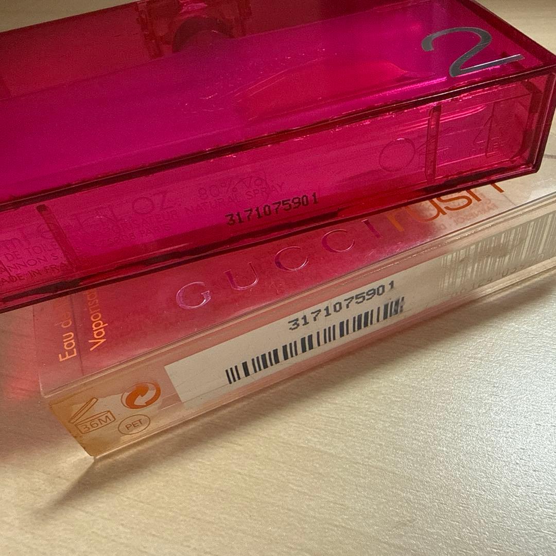 国内正規 ケース付き 廃盤 希少 GUCCI rush 2 EDT 30ml