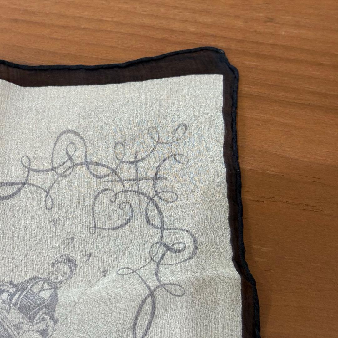 【週末sale】エルメス カレ45 LART DECRIRE スカーフ シルク