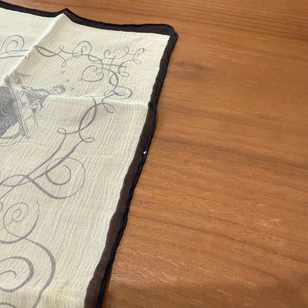 【週末sale】エルメス カレ45 LART DECRIRE スカーフ シルク