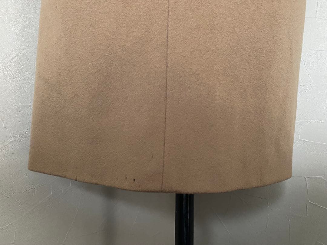 MAX MARA ベルテッド　ダブル　ロング　コート　キャメル