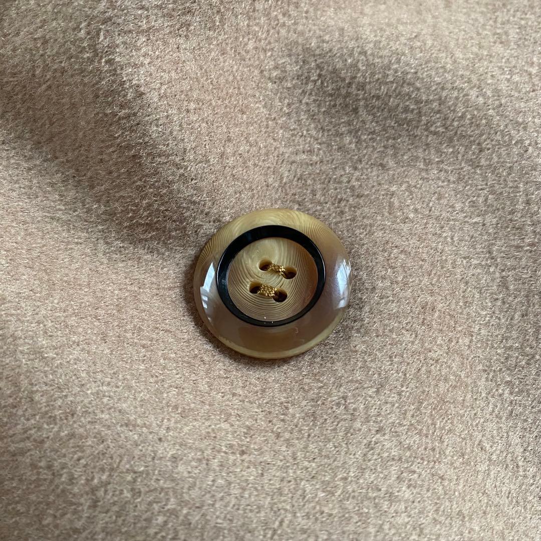 MAX MARA ベルテッド　ダブル　ロング　コート　キャメル