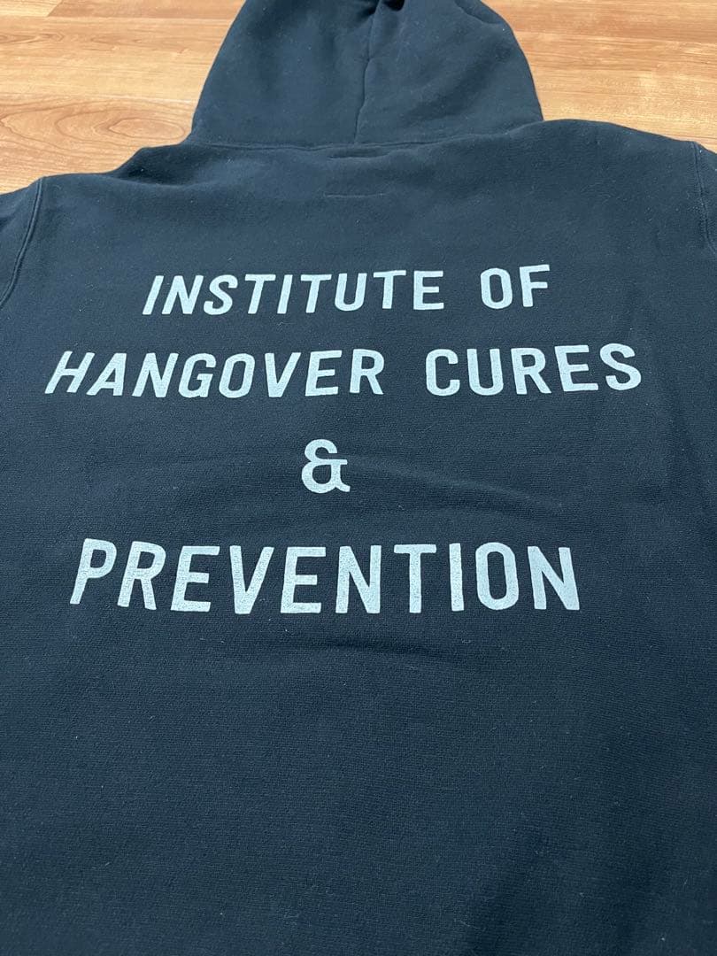 タコマフジ　パーカー　NO MORE BEER Mサイズ　ブラック