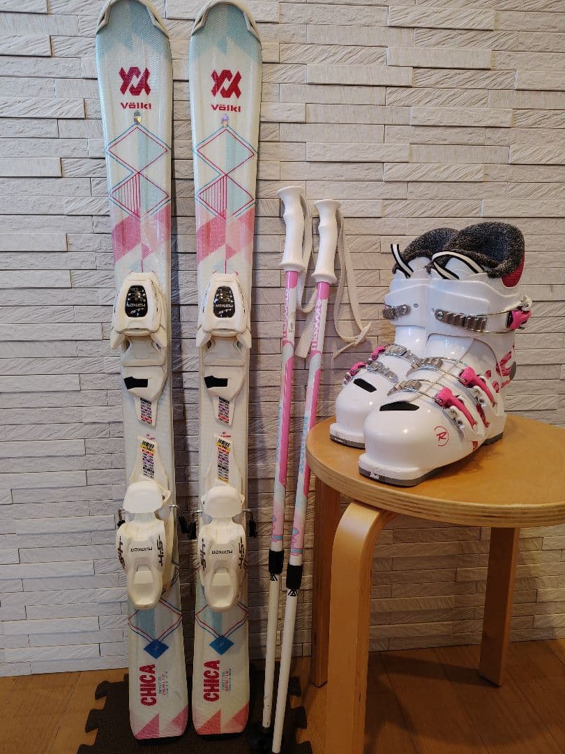 フォルクル　スキー板セット　キッズ100㎝