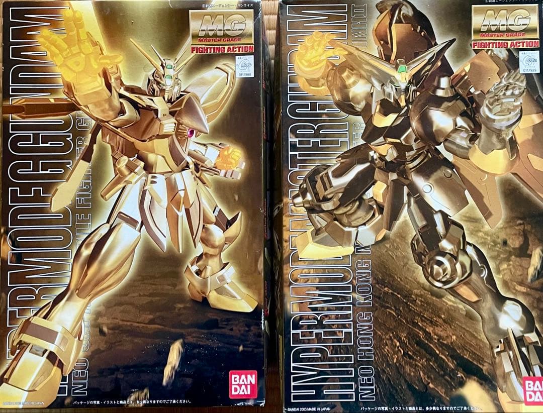 未組立　mg ゴッドガンダム　マスターガンダム　　ハイパーモードセット　ガンプラ