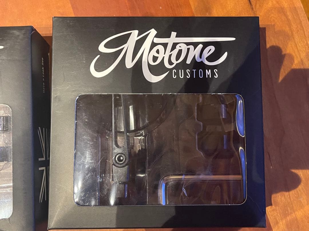 Motone モートーン　バーエンドミラー　80mm