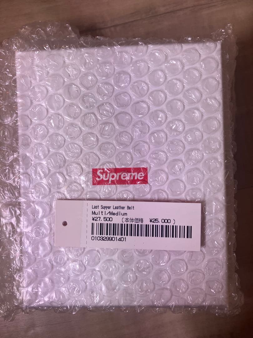 小物 Supreme Last Supper Leather Belt