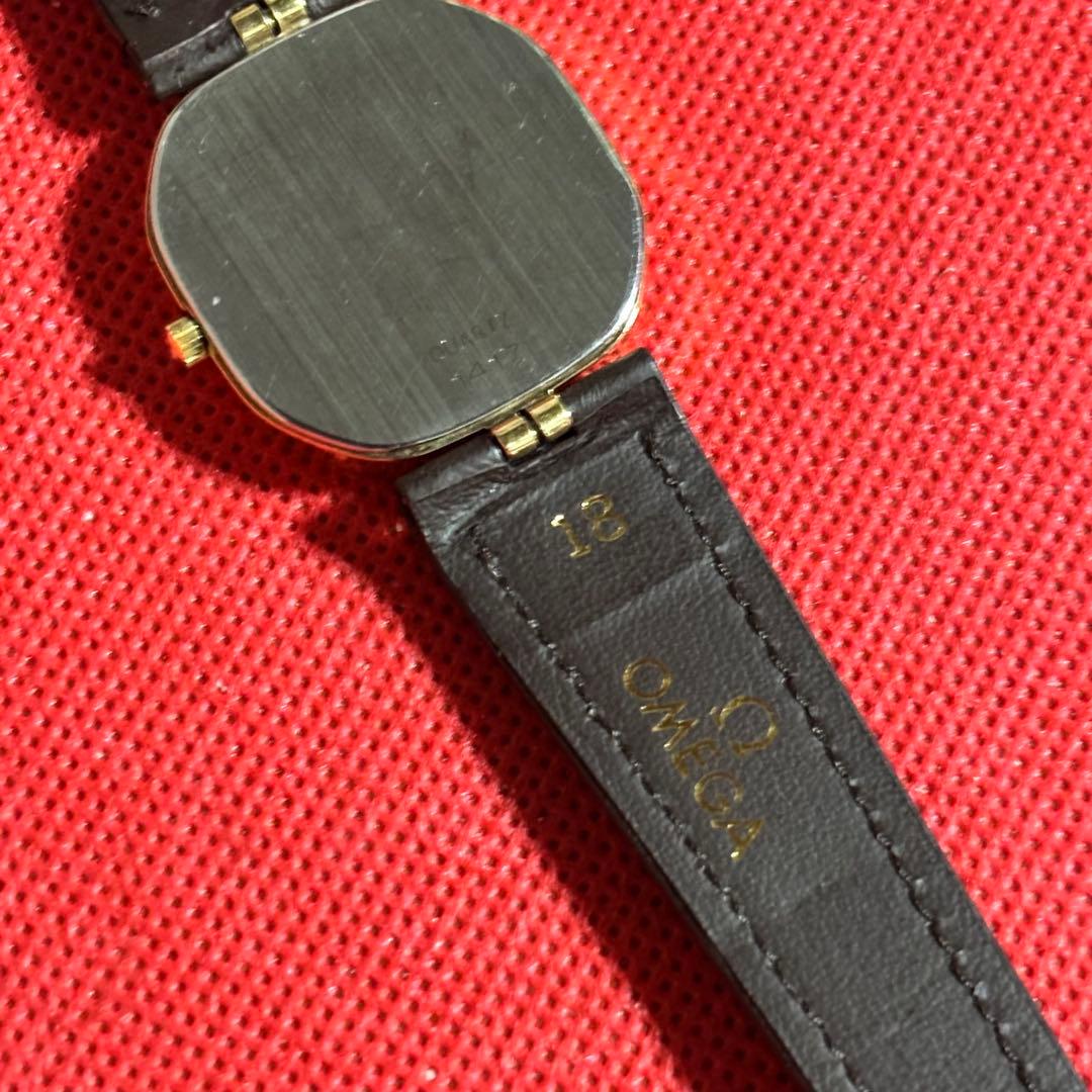 『可動品』OMEGA De Ville スクエア型時計