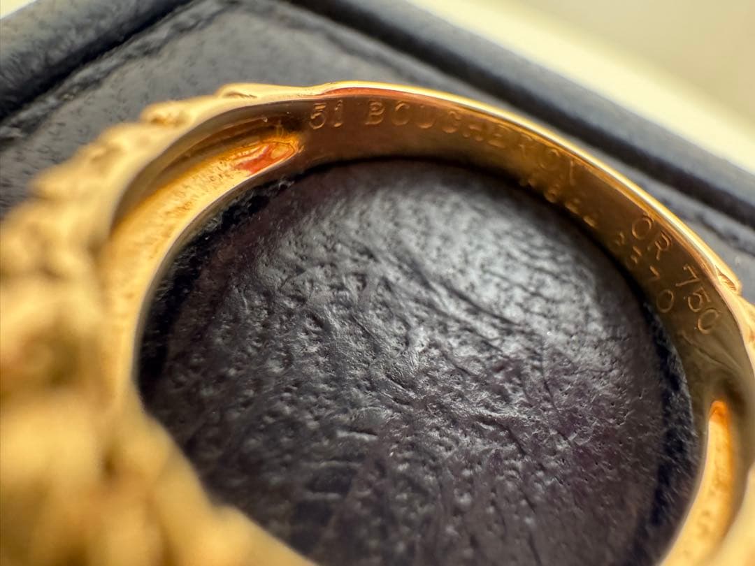 良品　ブシュロン　セルパンボエム　ヴィンテージ　リング　#51