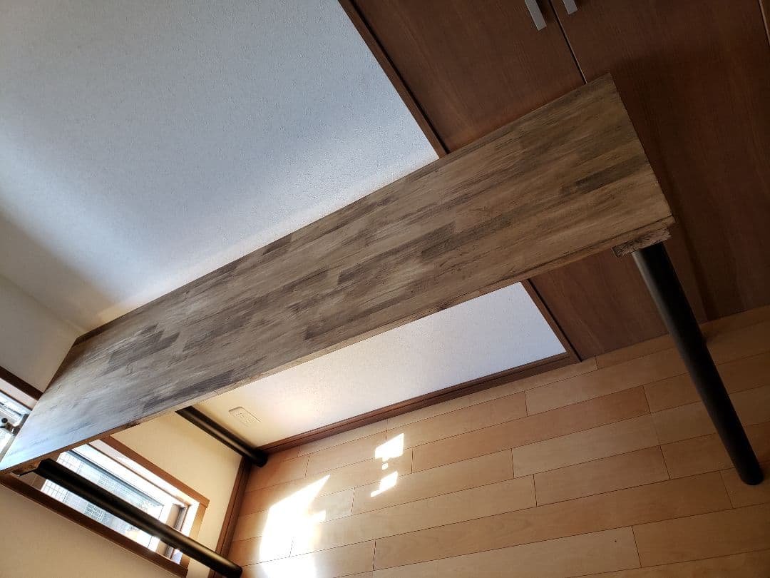 180カウンターテーブル　ウォールナット男前　家具　無垢材