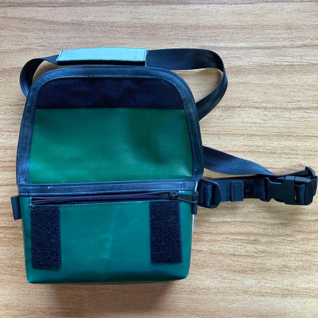 FREITAG メッセンジャーバッグ ホワイト/グリーン/ピンク