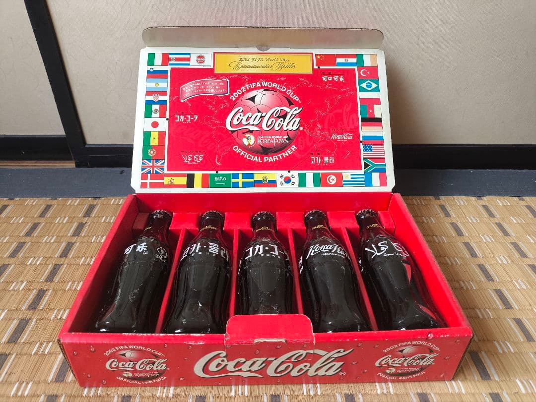 コカ・コーラ 2002 FIFAワールドカップ ボトルセット⑥