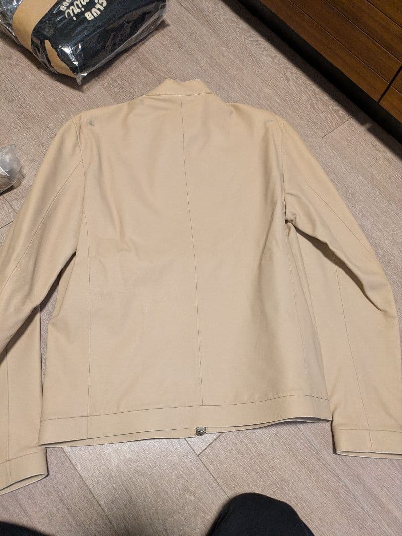 M 1945　ca max ラムレザーシングルライダースジャケット 48