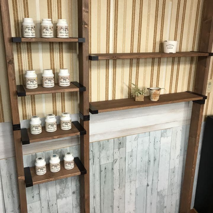 ラブリコ... ラブリコ...  棚 幅36+90 棚奥行18 ウォルナット