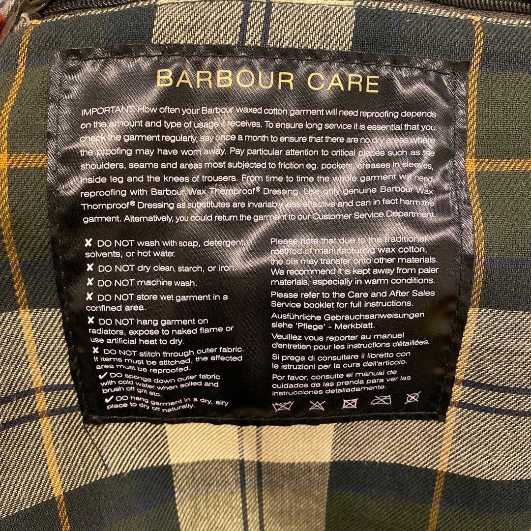 Barbour バブアー　オイルドトレンチコート