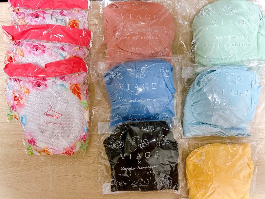 VIAGE サンリオキャラクター ブラジャー 6枚コンプリートセット
