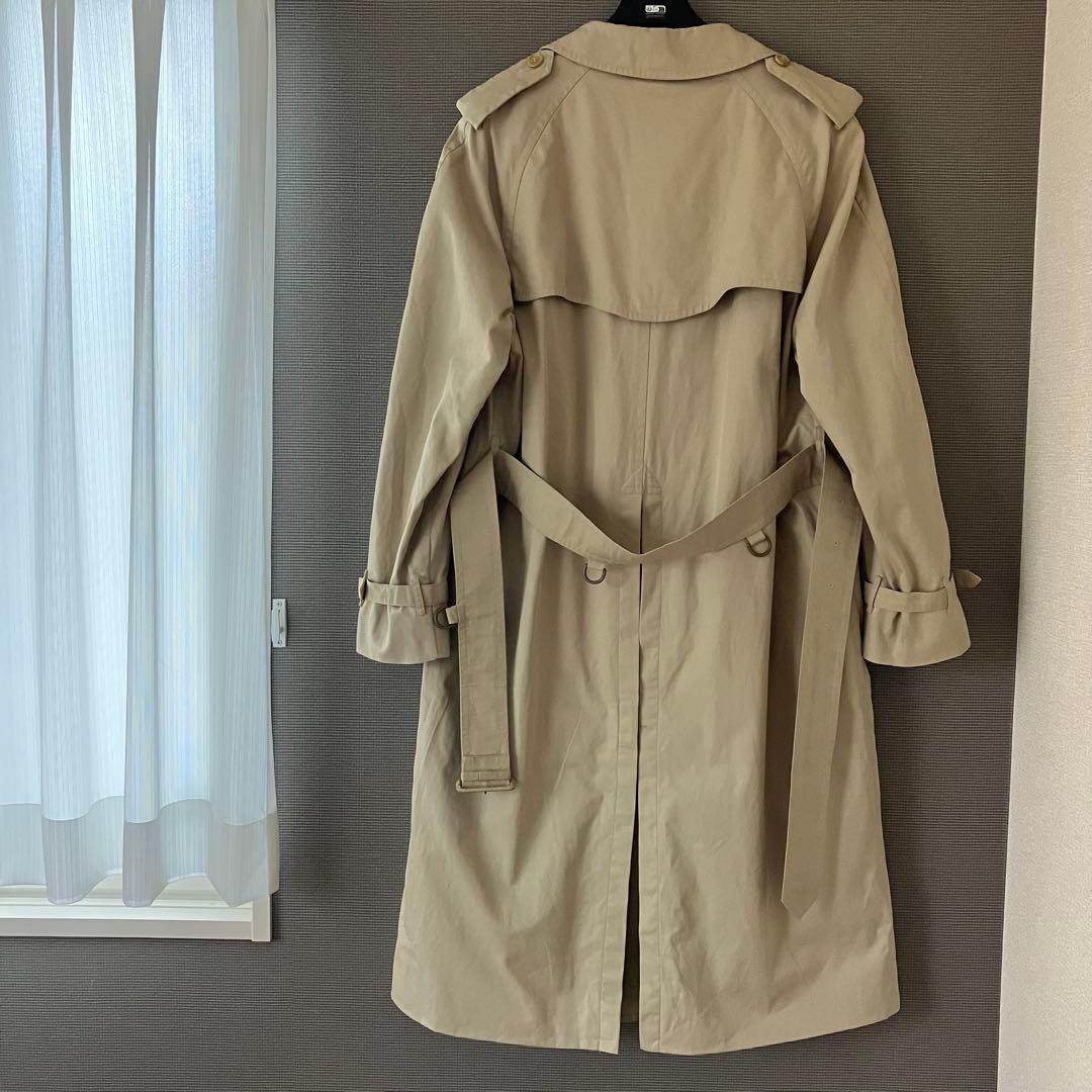 バーバリーズ トレンチコート ダブル 大きいサイズ185 着丈113