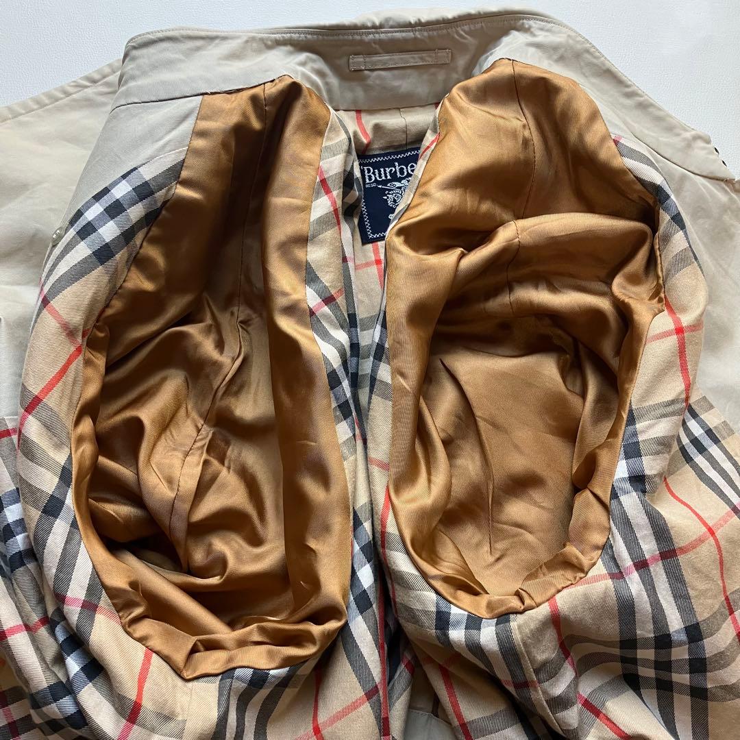 バーバリーズ トレンチコート ダブル 大きいサイズ185 着丈113