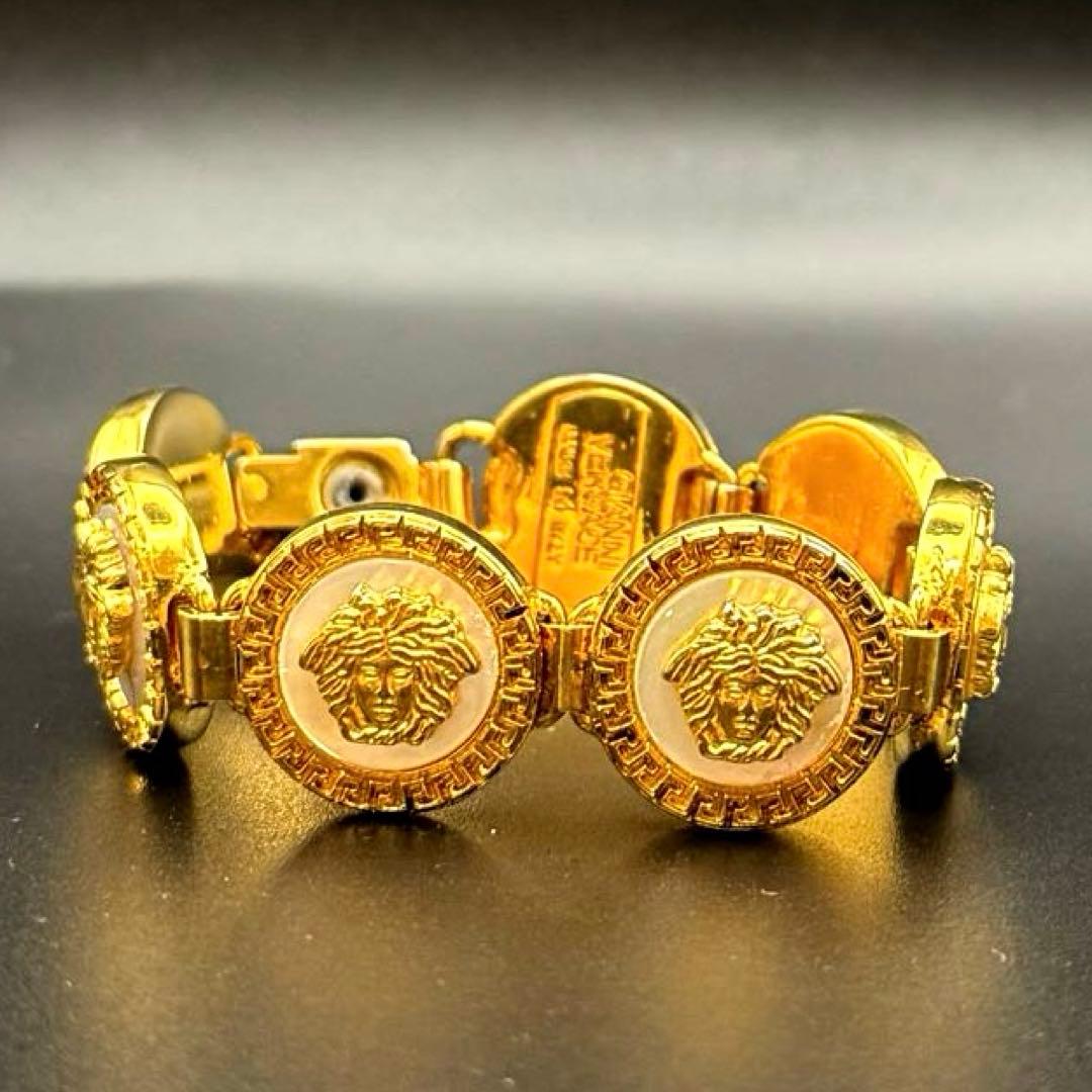 箱・袋付き　GIANNI VERSACE ヴェルサーチ　メデューサ　ブレスレット