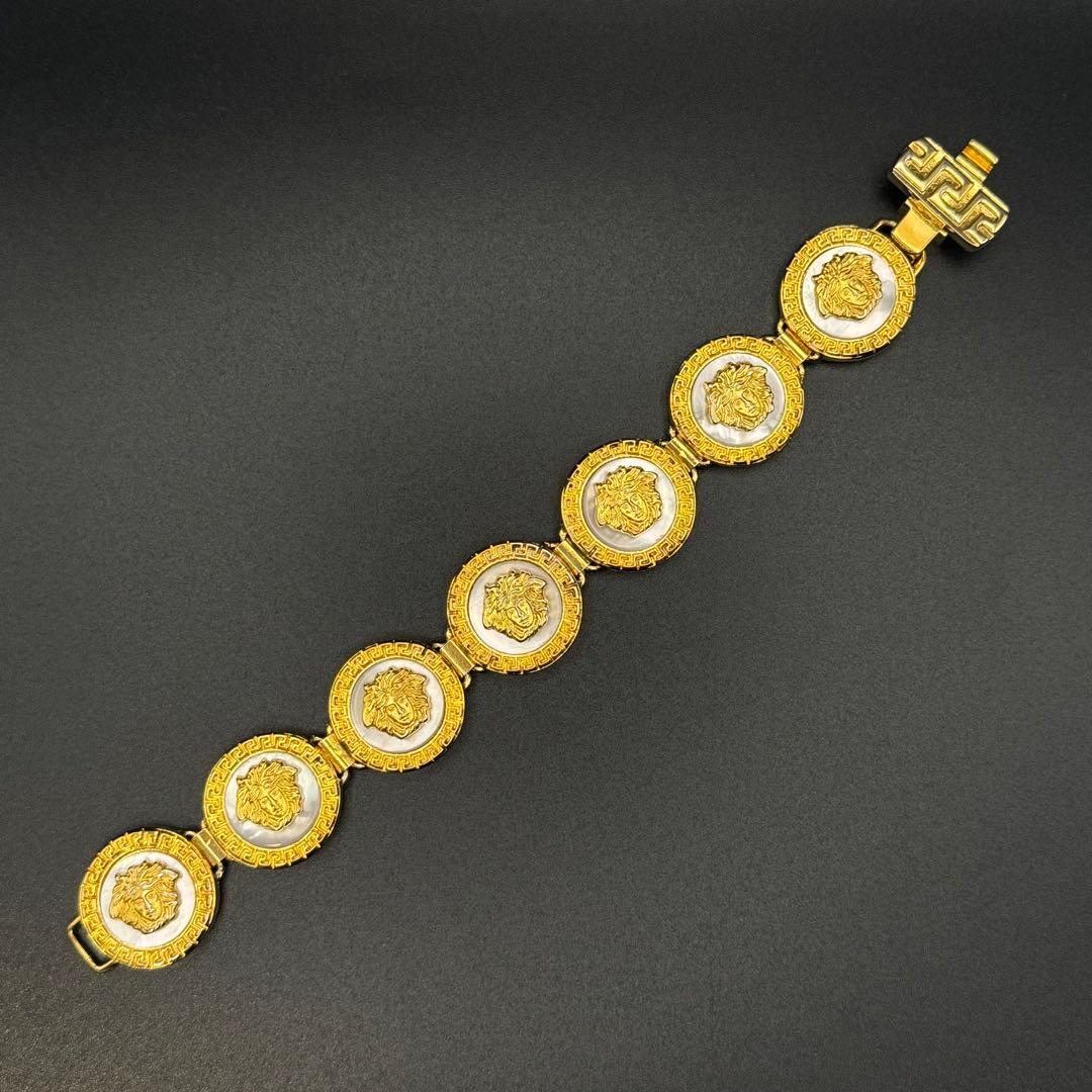 箱・袋付き　GIANNI VERSACE ヴェルサーチ　メデューサ　ブレスレット