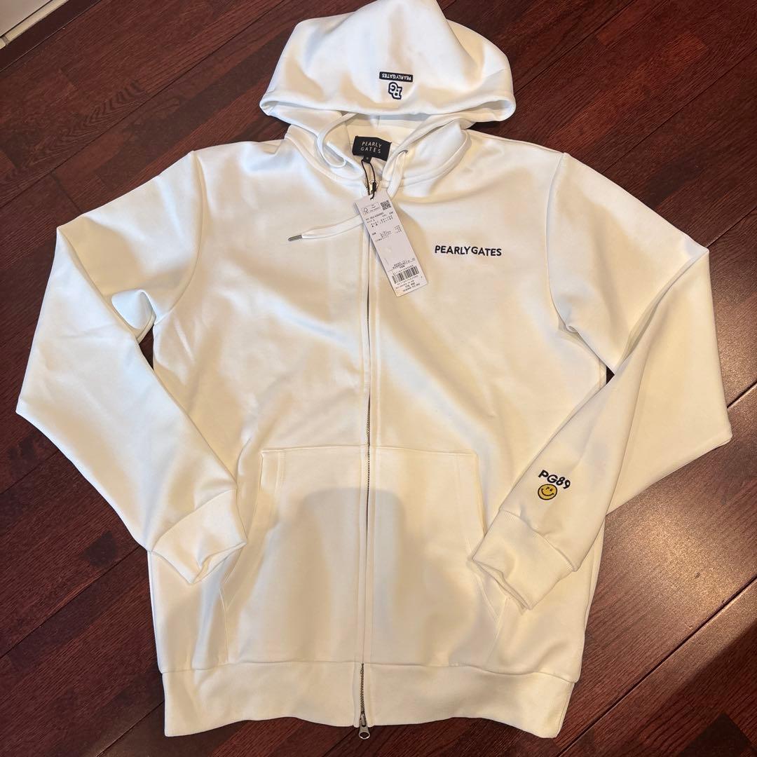 PEARLY GATES フード付きジャケット Lサイズ ホワイト