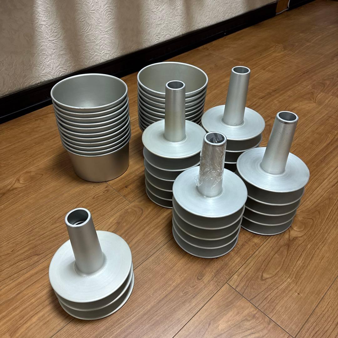 浅井商店　オリジナル登録商標　シフォンケーキ型17センチトールサイズ　22セット