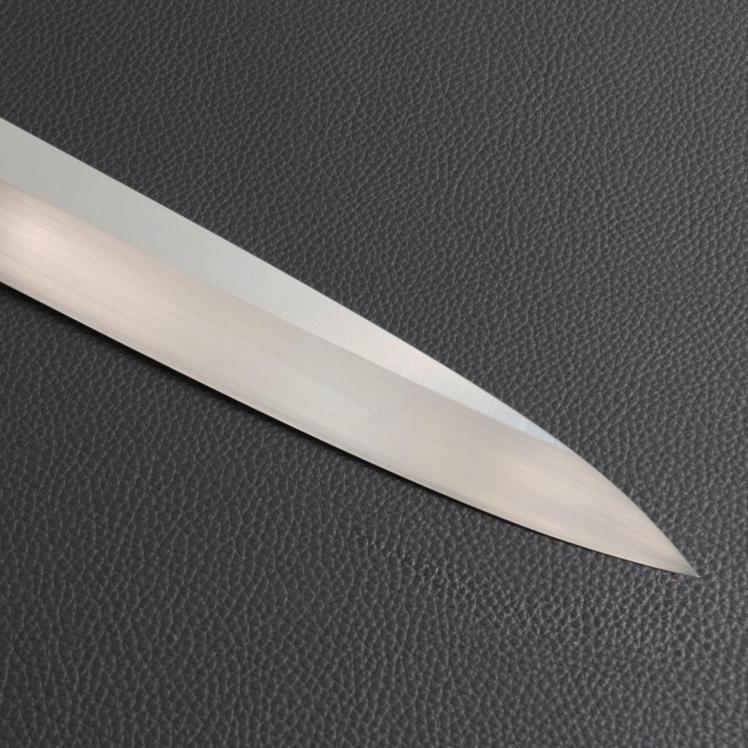 9320梵静刃物 柳刃包丁 9寸 刺身包丁 刃は究極の切れ味 黒檀黒水牛角八角柄