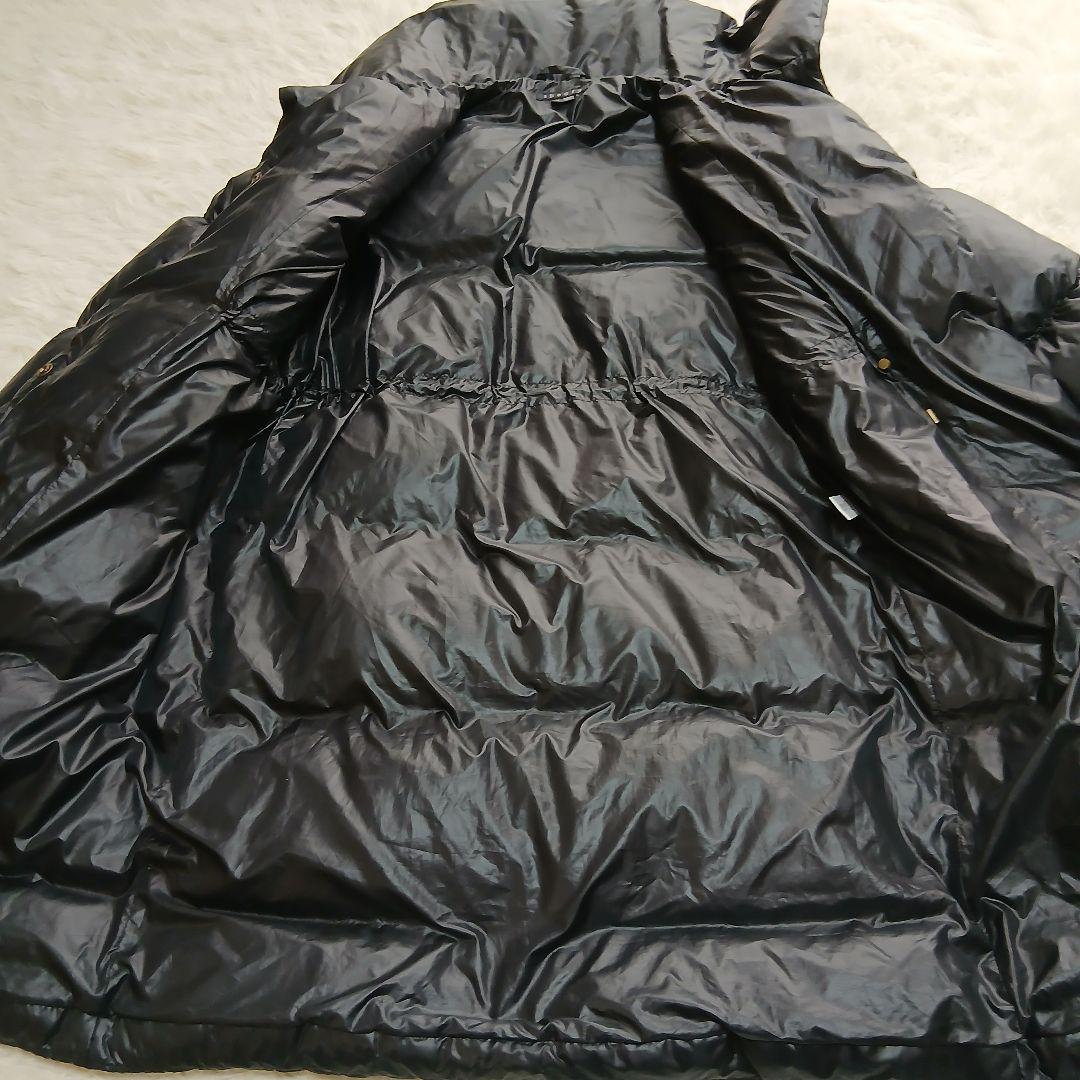 【Theory】ショールカラー　ダウンコート　ブラック