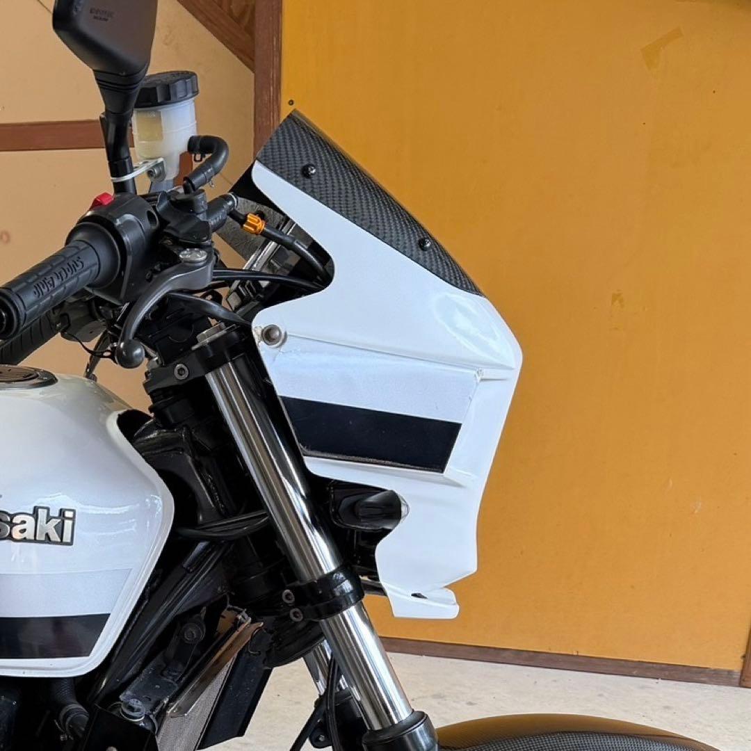 ZRX400ビキニカウル、ヘッドライト、ヘッドライトステー