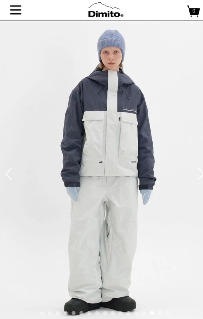 最終値下げ‼️24-25 Dimito スノーボードウェア セットアップ Mサイズ