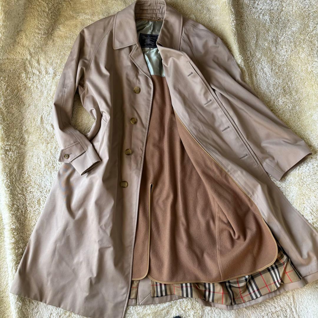 希少　バーバリー バルマカーンコート　ノバチェック ライナー 2way 本国製