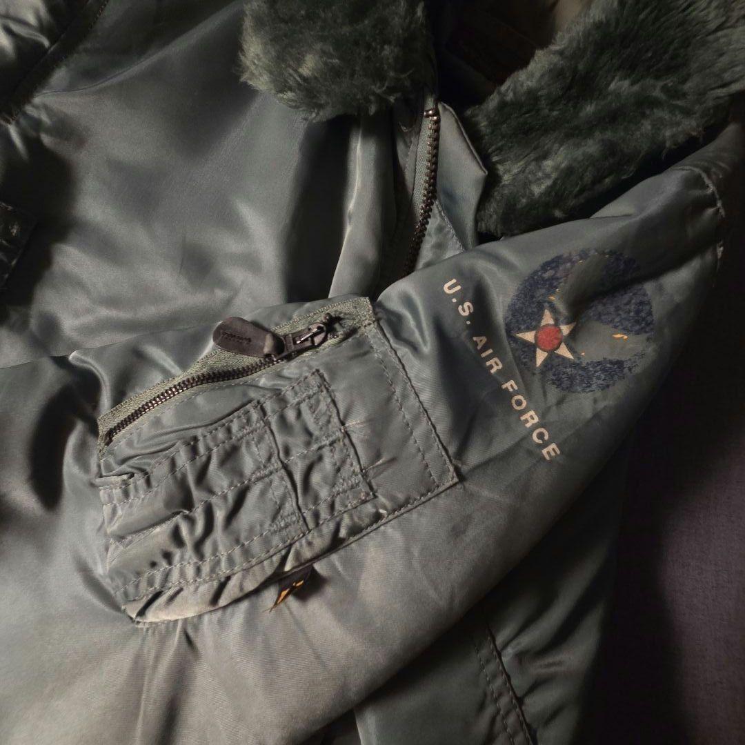 90s USA製 ALPHA INDUSTRIES B-15D SIZE-M