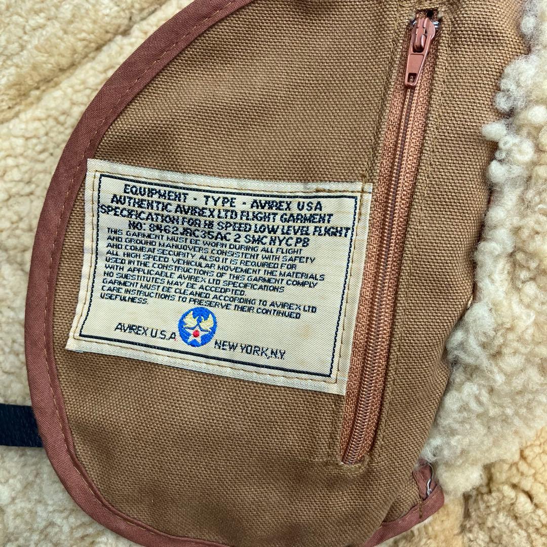 ☆ AVIREX 希少 Yankee Gal B-3フライトジャケット USA製