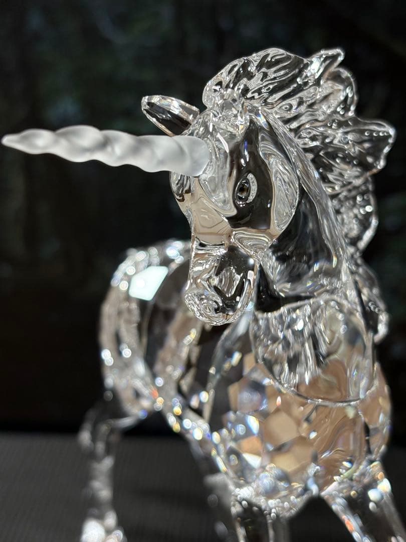 スワロフスキー【僕　凛々しいでしょ？】ユニコーン