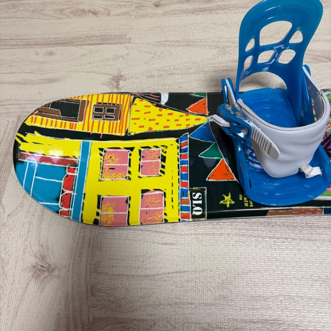 SLQ WELCOMROCKER 110 スノーボード ビンディングセット