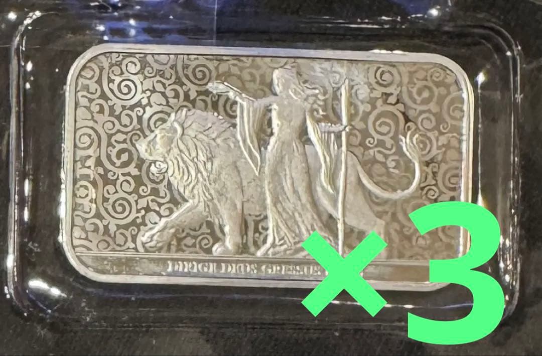 イギリス 2024 ウナとライオン 純銀バー 1オンス　ラストおまとめ