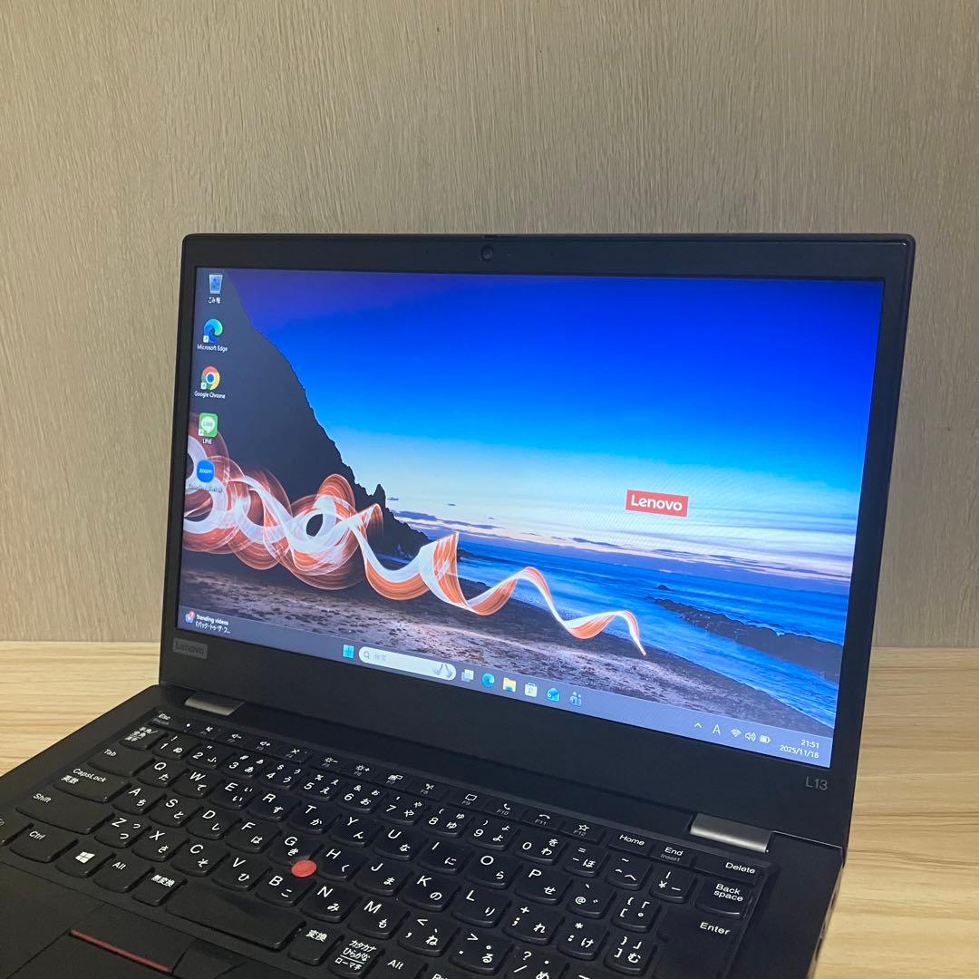 第11世代！Lenovo ThinkPad Windows11搭載　SSD256