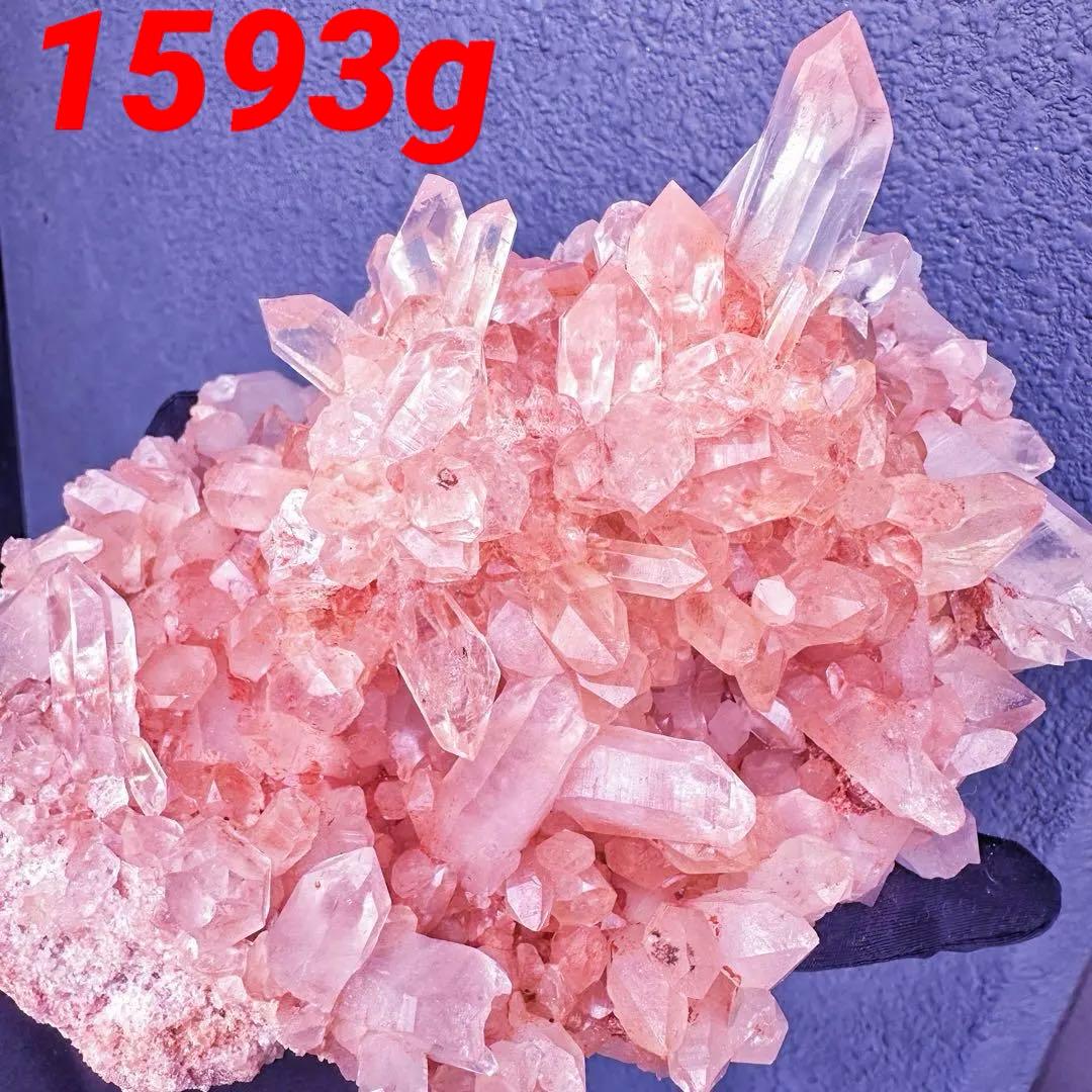 巨大❗️希少❗️高透明度❗超綺麗♡超強いパワー ヒマラヤ水晶 クラスターA1465