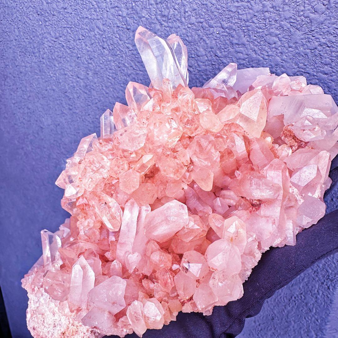 巨大❗️希少❗️高透明度❗超綺麗♡超強いパワー ヒマラヤ水晶 クラスターA1465